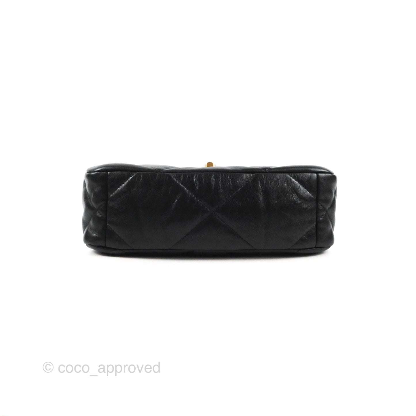 Chanel 19 Small Black Goatskin Mixed Hardware