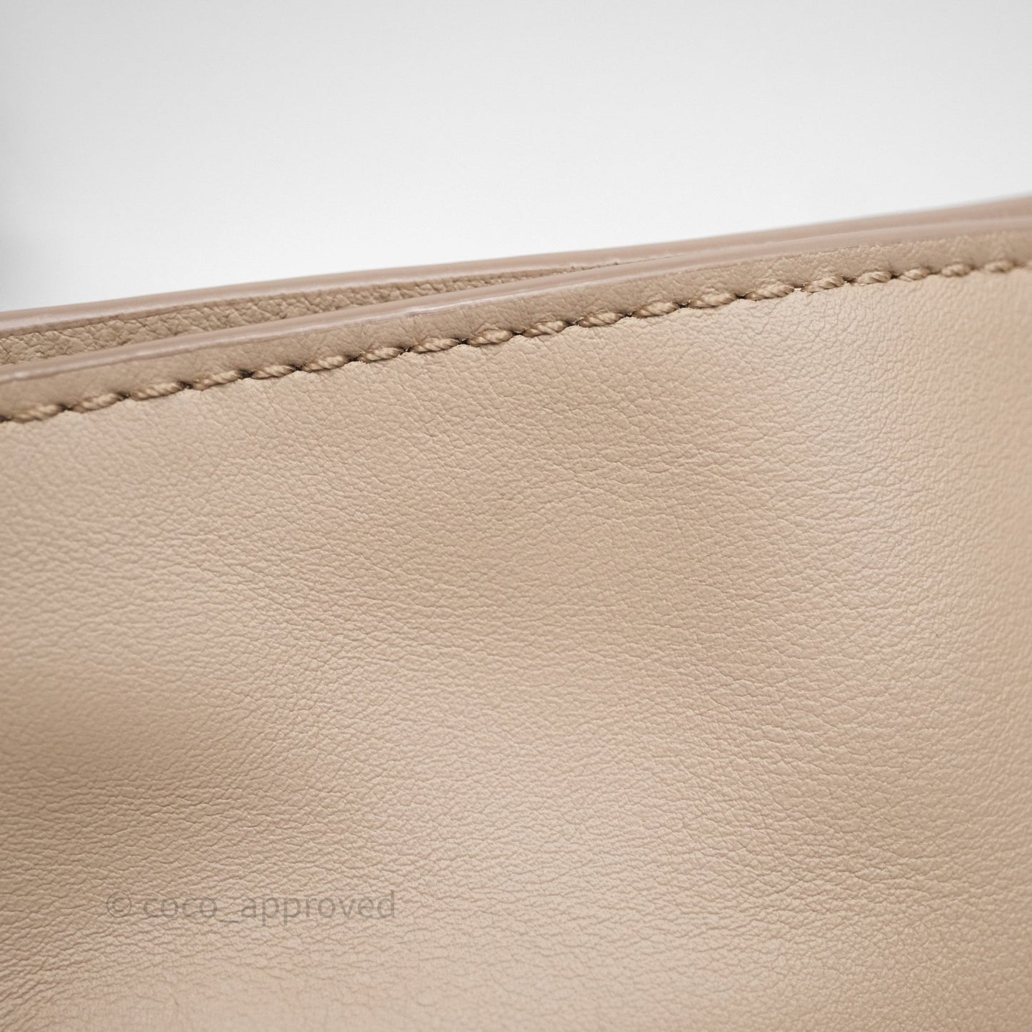 Loewe Mini Flamenco Clutch in Nappa Calfskin Beige