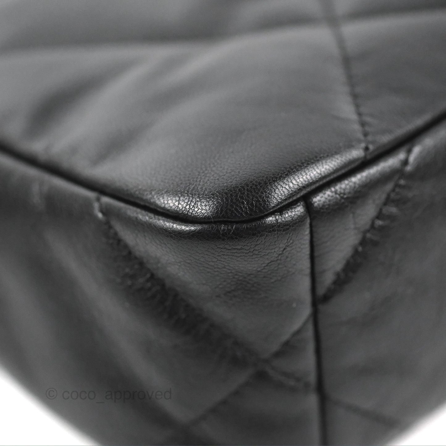 Chanel 19 Small Black Goatskin Mixed Hardware