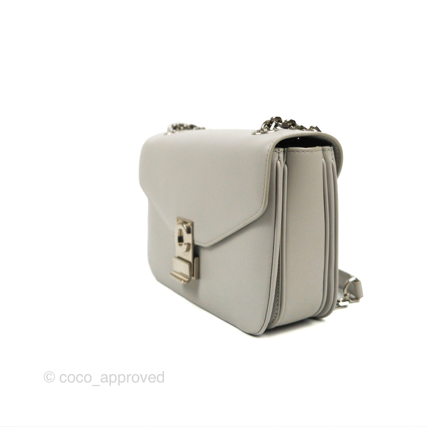 Celine Medium C Bag Light Grey Smooth Calfskin