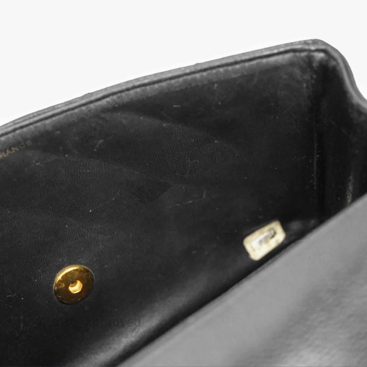 Chanel Vintage Medium Classic Diana Flap Bag Black Caviar 24K Gold Hardware
