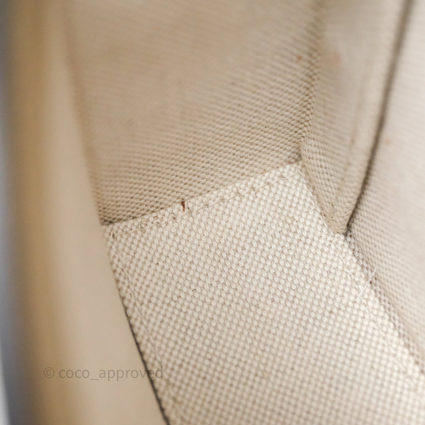 Gucci Horsebit 1955 Mini Bag Beige/White GG Supreme Canvas