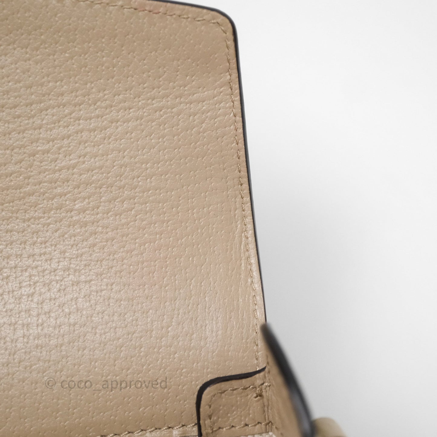 Gucci Horsebit 1955 Mini Bag Beige/White GG Supreme Canvas