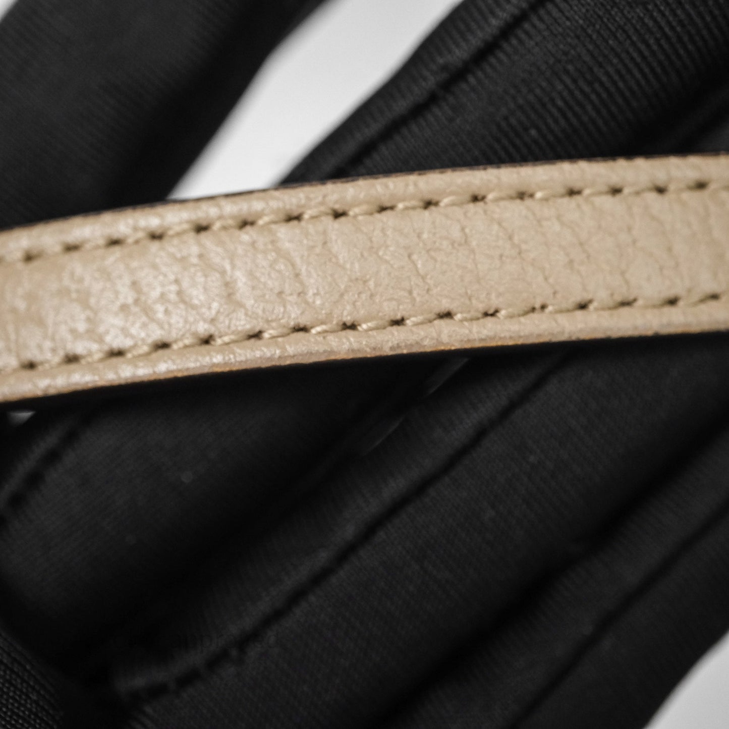 Gucci Horsebit 1955 Mini Bag Beige/White GG Supreme Canvas