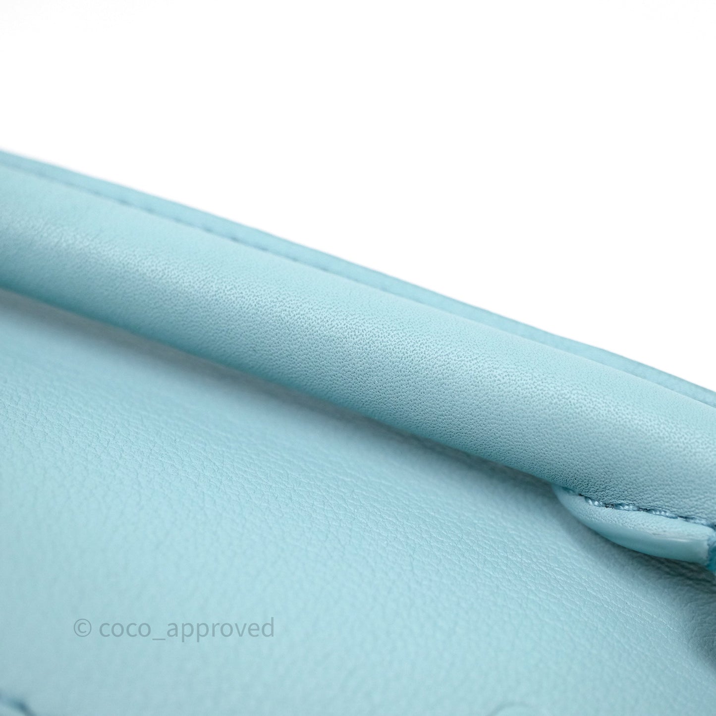 Loewe Mini Squid Suna Puzzle Bag Blue Silver Hardware