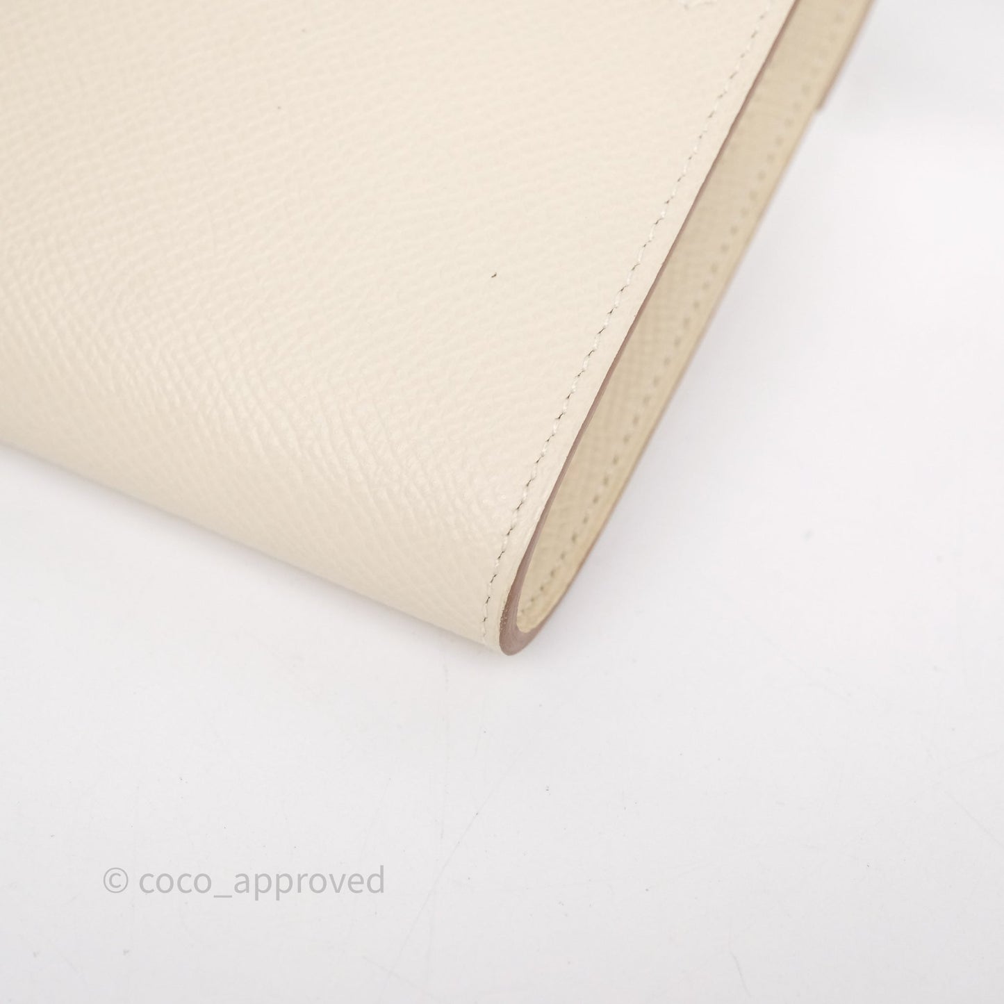 Hermès Kelly To Go Wallet Craie Epsom Gold Hardware