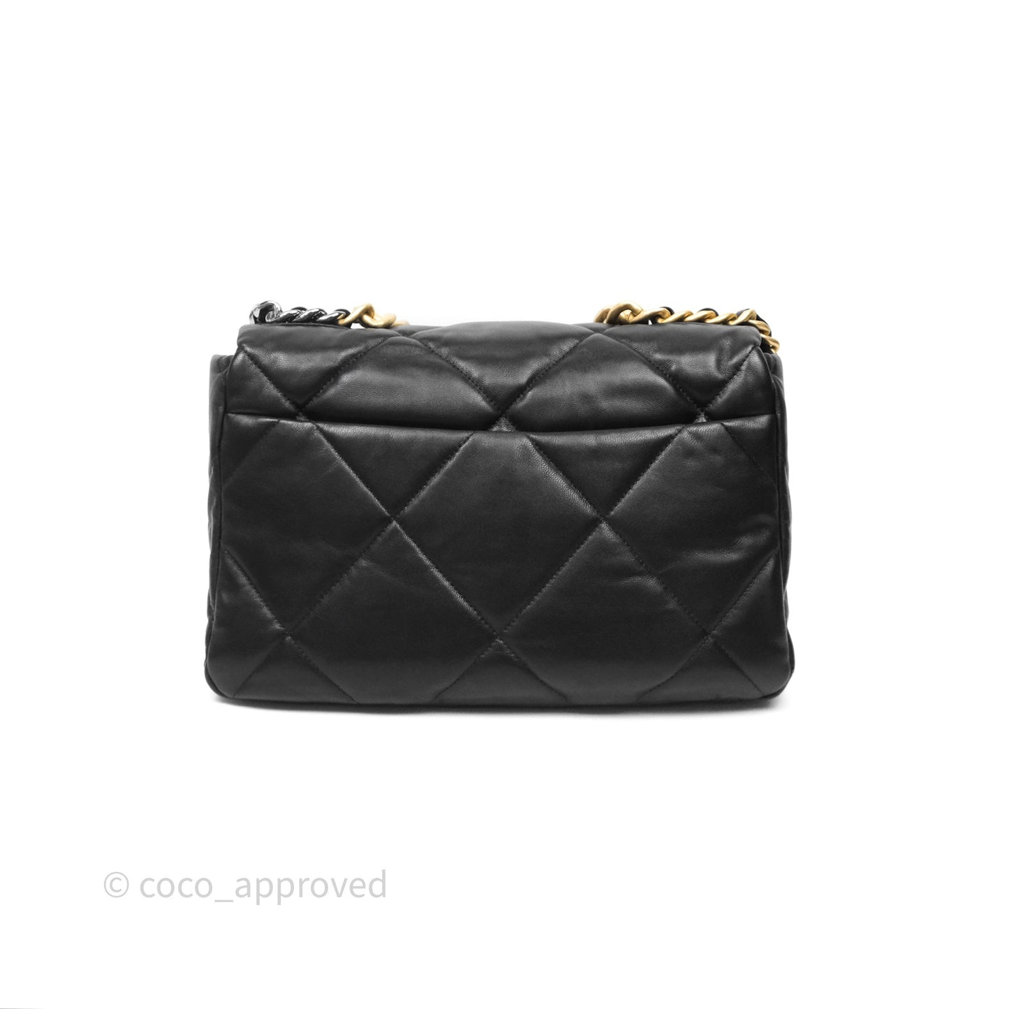 Chanel 19 Medium Black Mixed Hardware