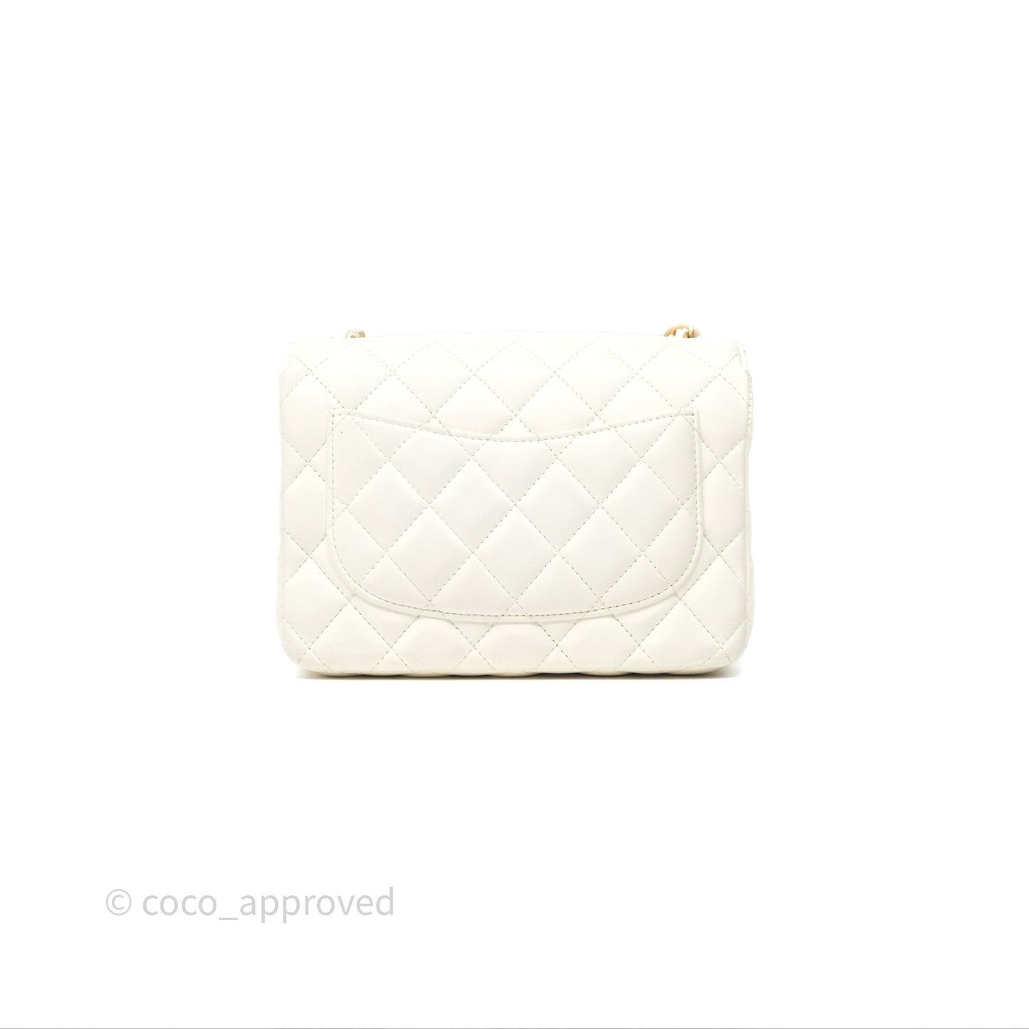 Chanel Casino Chips Chain White Lambskin Flap Bag