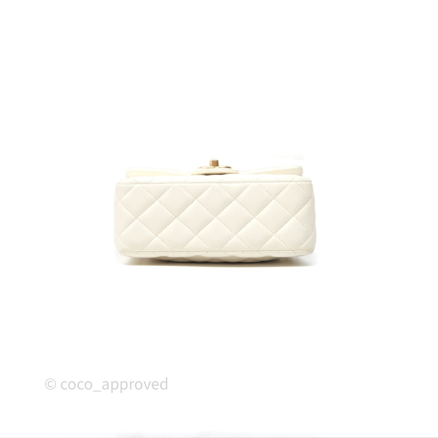 Chanel Casino Chips Chain White Lambskin Flap Bag