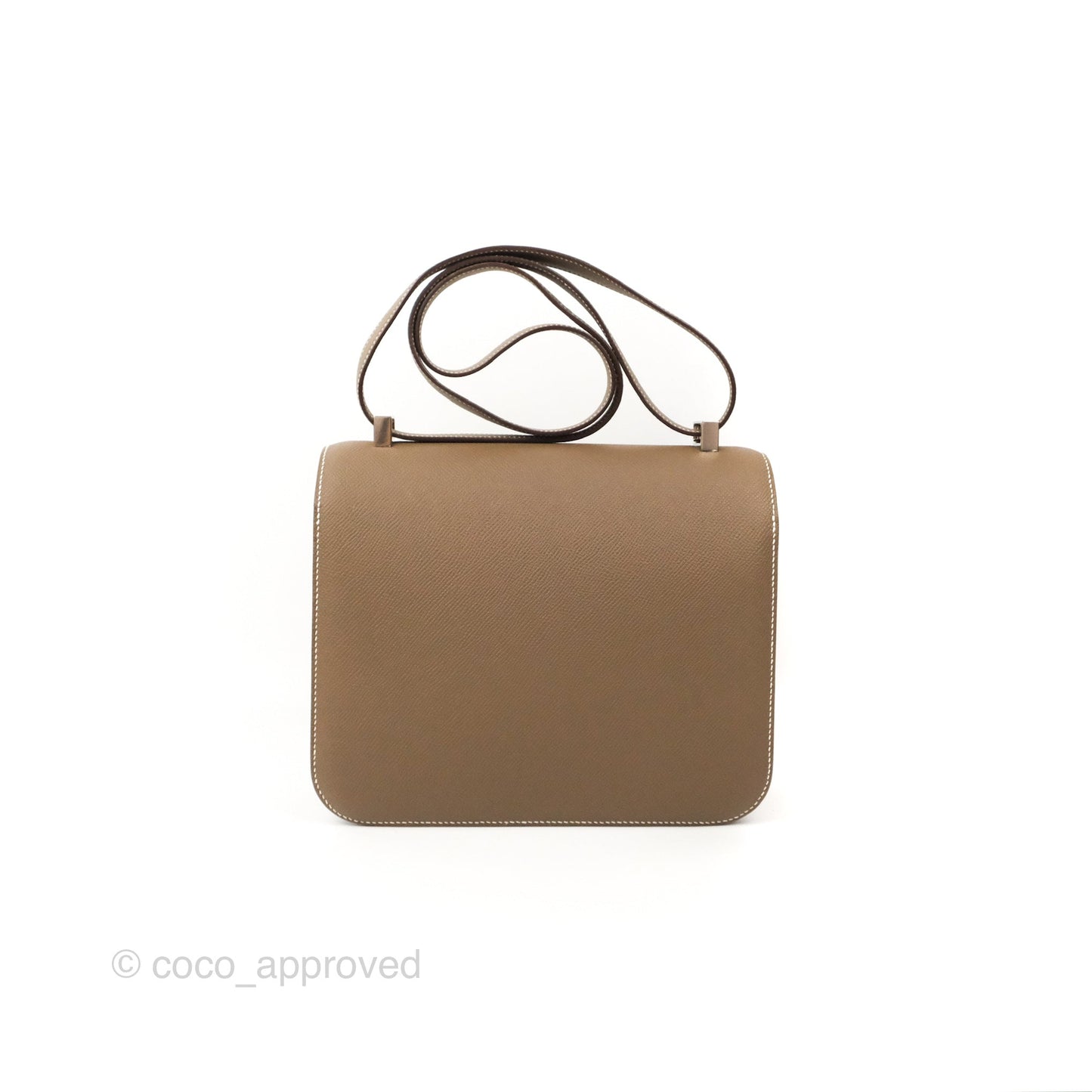 Hermès Constance III 24 Etoupe Epsom Palladium Hardware