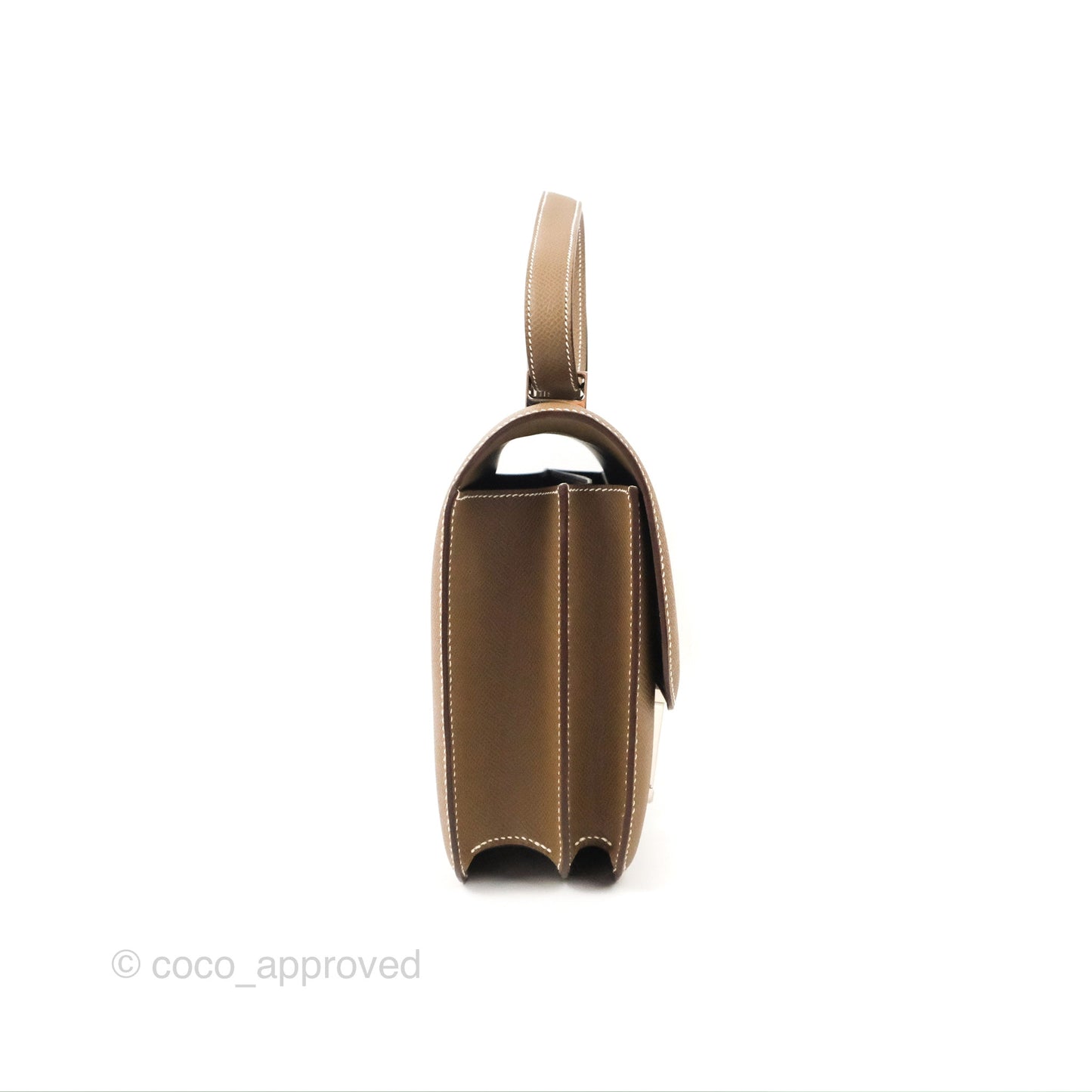 Hermès Constance III 24 Etoupe Epsom Palladium Hardware