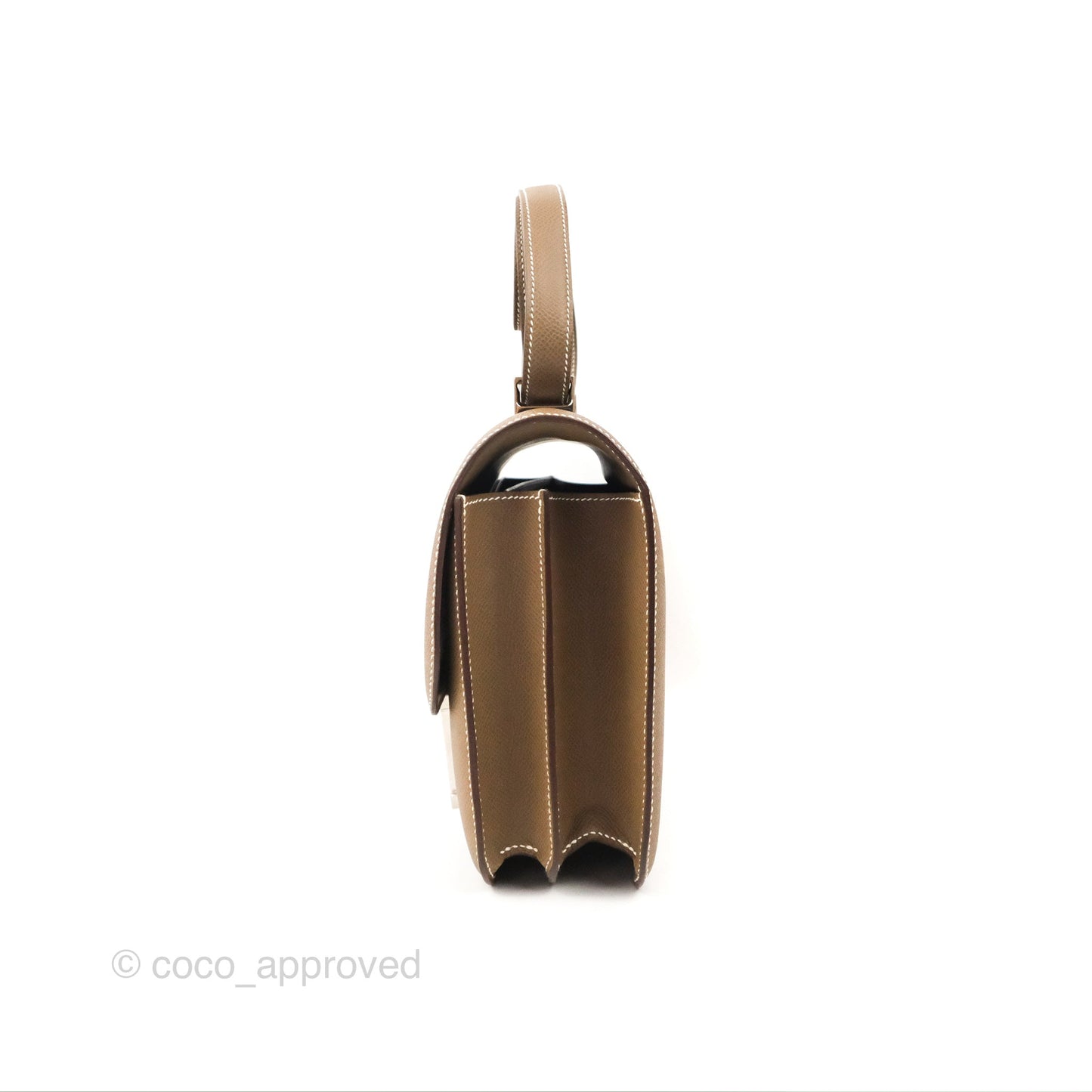 Hermès Constance III 24 Etoupe Epsom Palladium Hardware