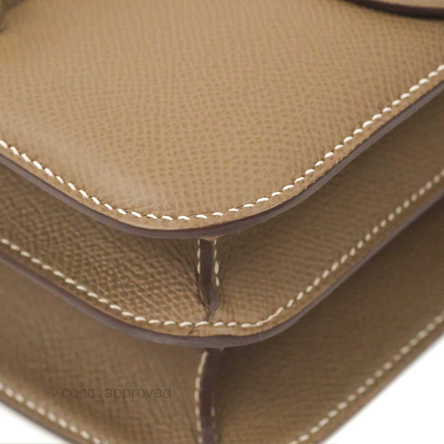 Hermès Constance III 24 Etoupe Epsom Palladium Hardware