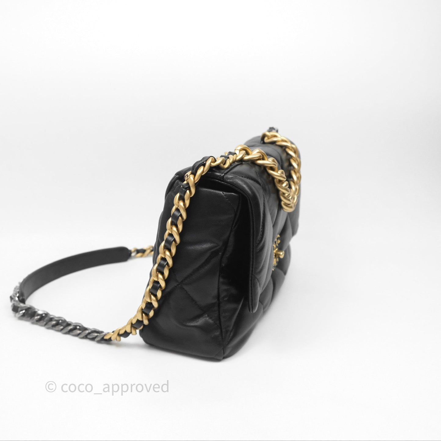 Chanel 19 Medium Black Mixed Hardware