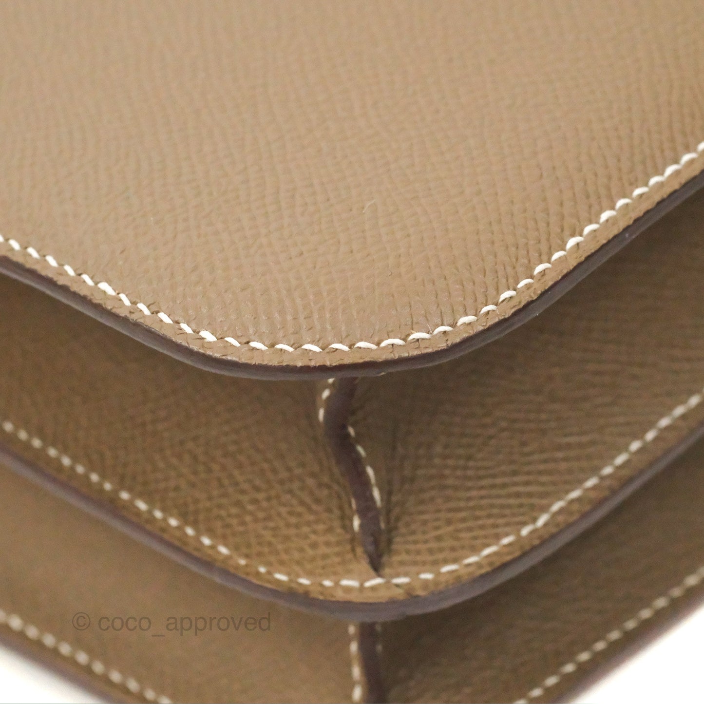 Hermès Constance III 24 Etoupe Epsom Palladium Hardware