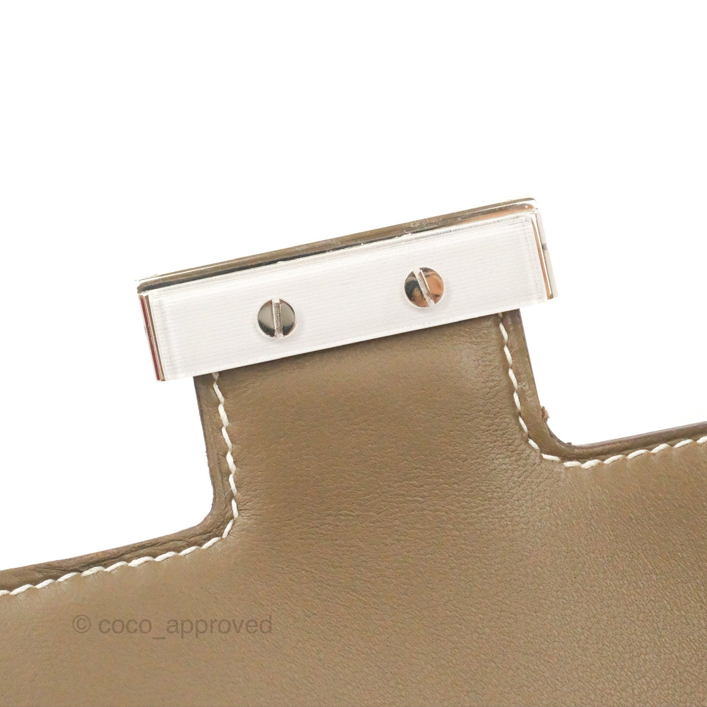 Hermès Constance III 24 Etoupe Epsom Palladium Hardware