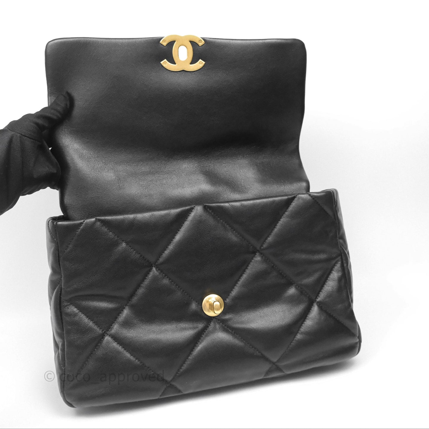 Chanel 19 Medium Black Mixed Hardware