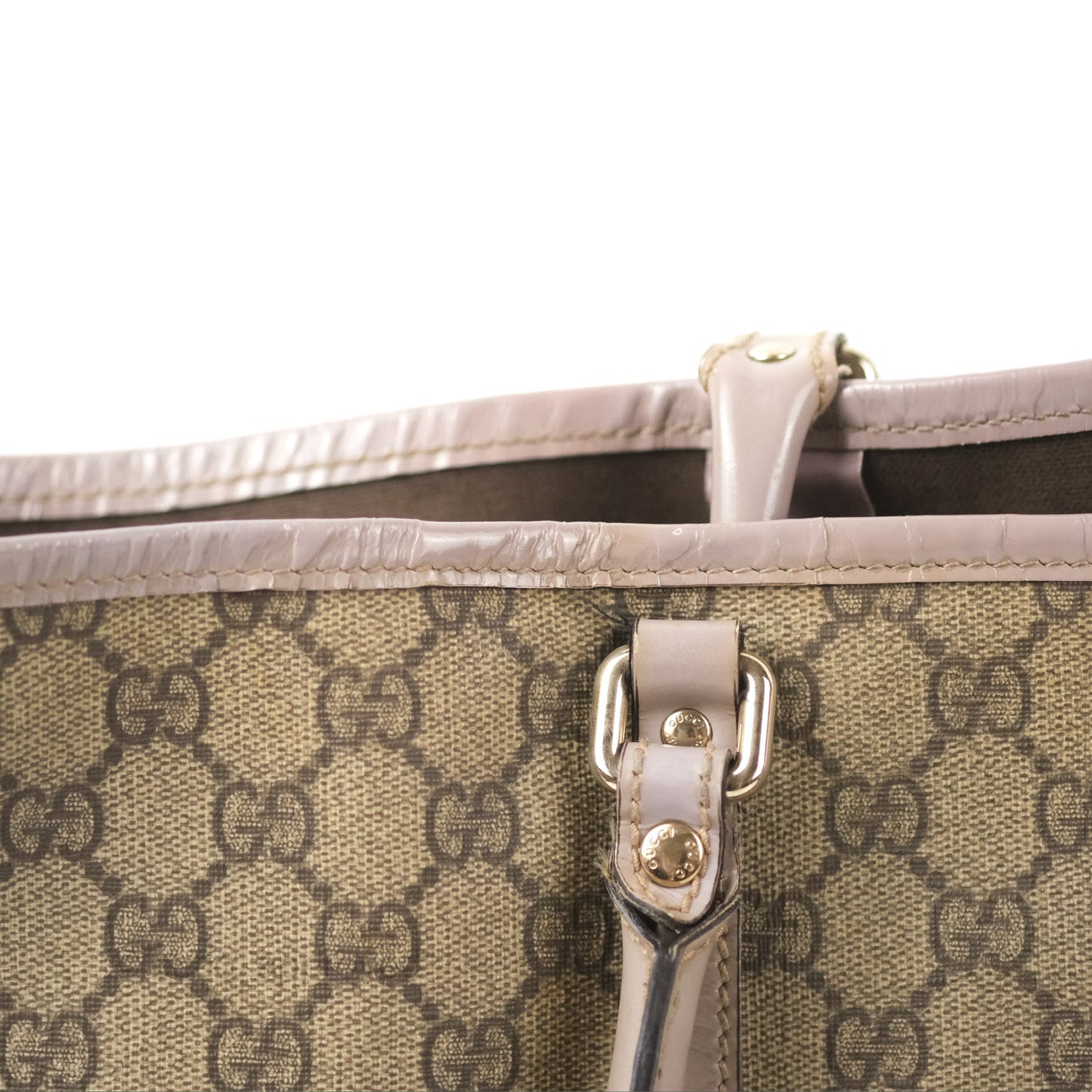 Gucci Joy Tote Bag GG Supreme Print/Patent