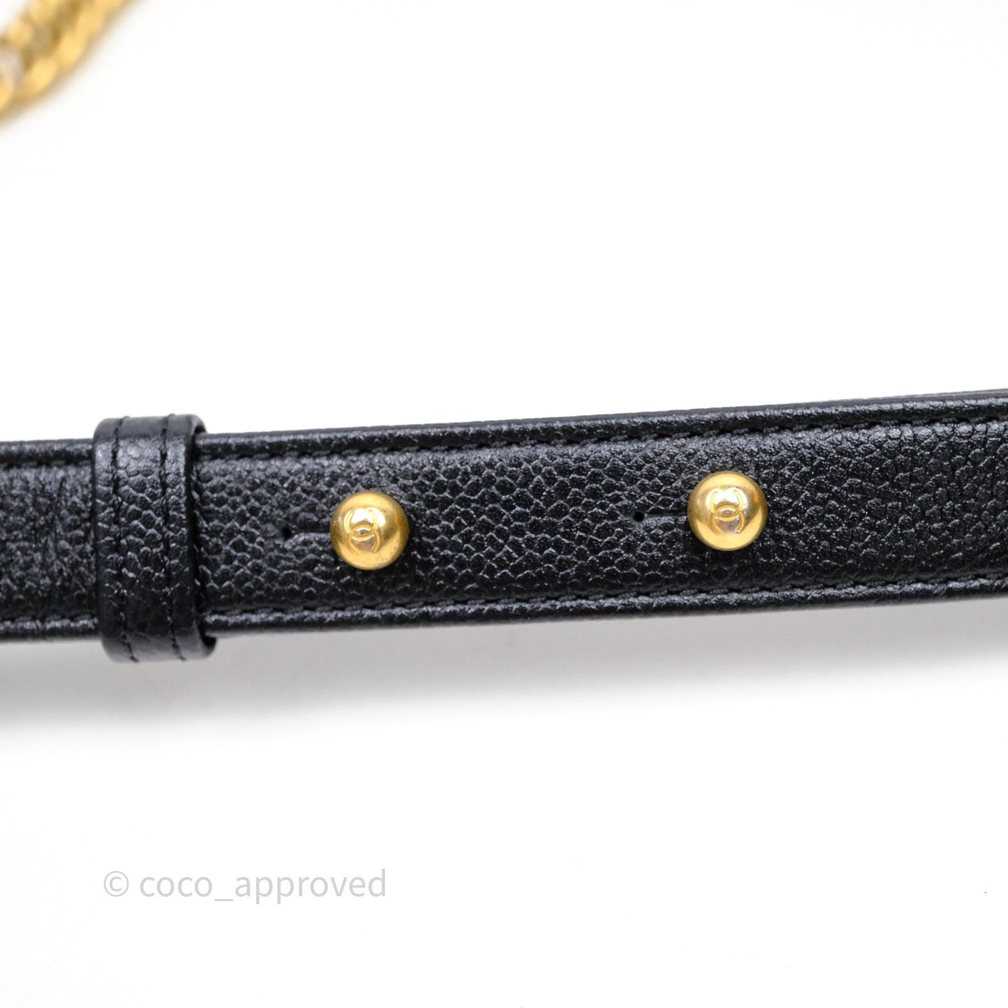 Chanel Mini Boy Quilted Black Caviar Aged Gold Hardware