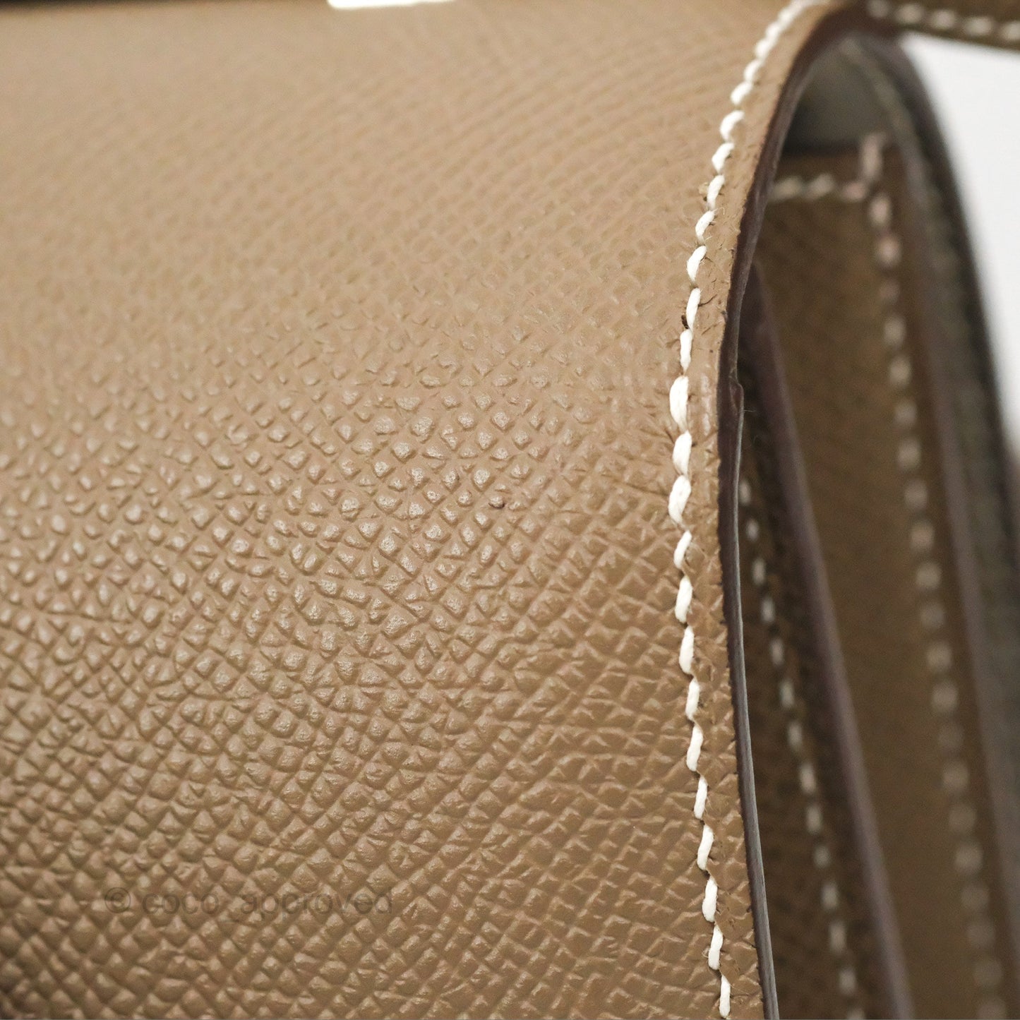 Hermès Constance III 24 Etoupe Epsom Palladium Hardware