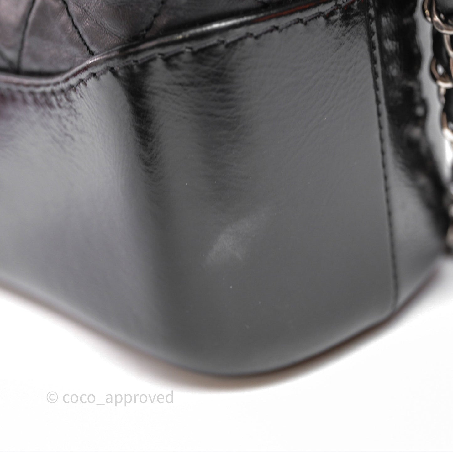 Chanel New Medium Gabrielle Hobo Quilted Black Aged Calfskin