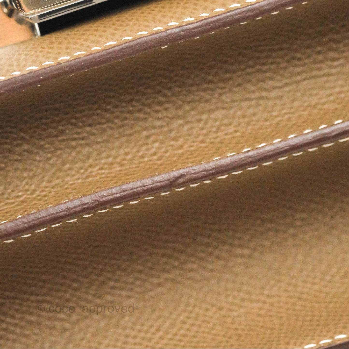 Hermès Constance III 24 Etoupe Epsom Palladium Hardware