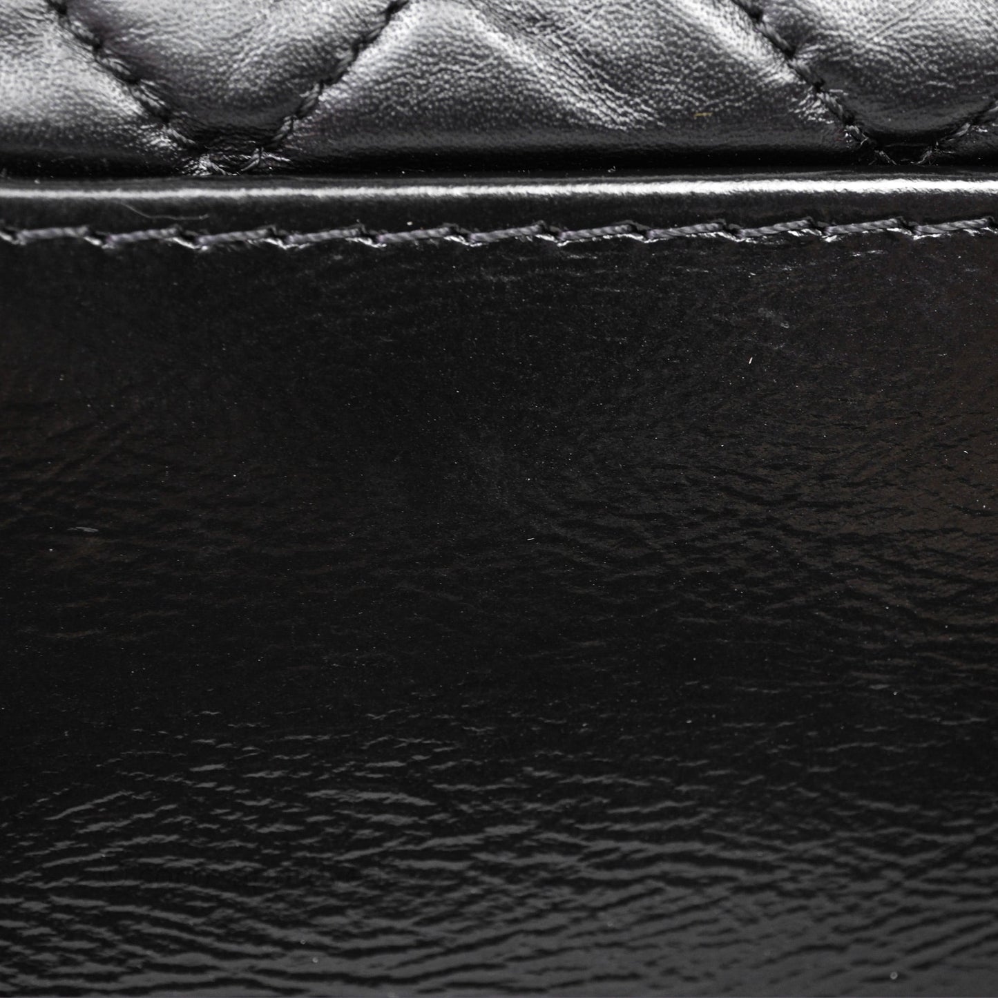 Chanel New Medium Gabrielle Hobo Quilted Black Aged Calfskin