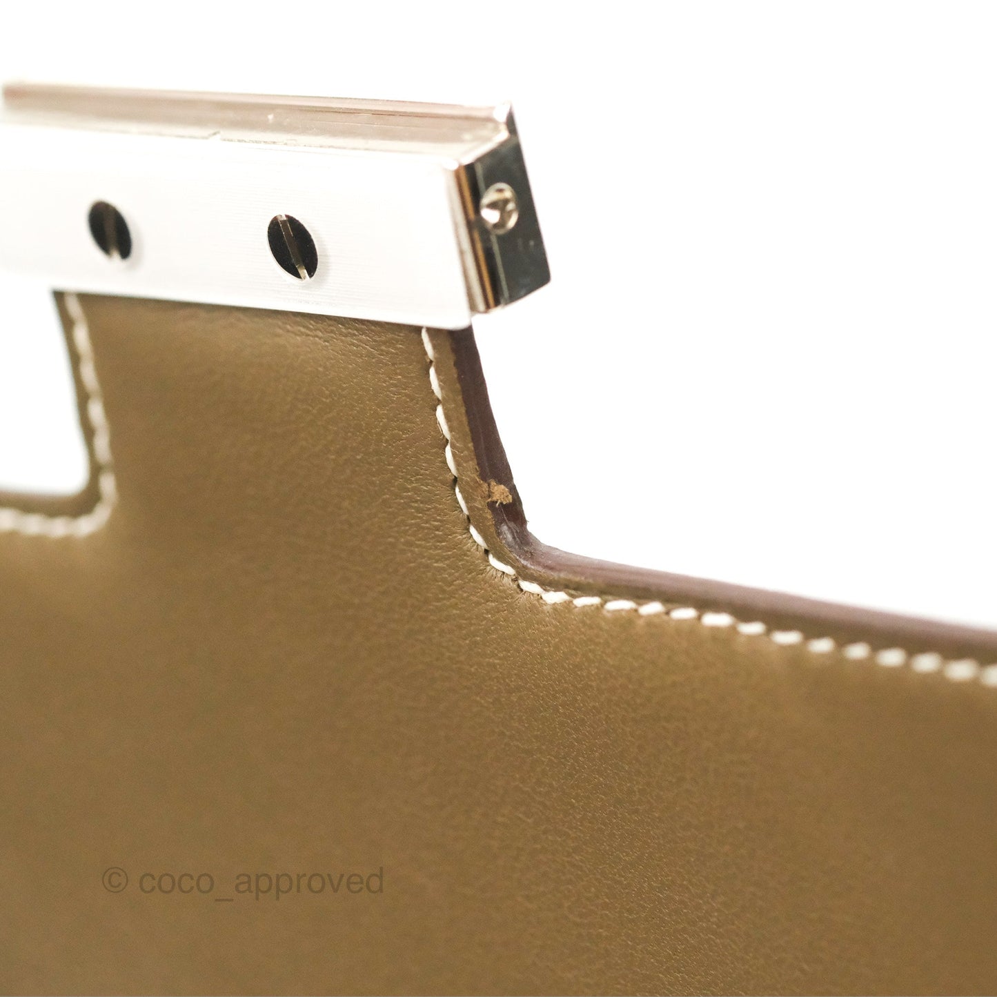 Hermès Constance III 24 Etoupe Epsom Palladium Hardware