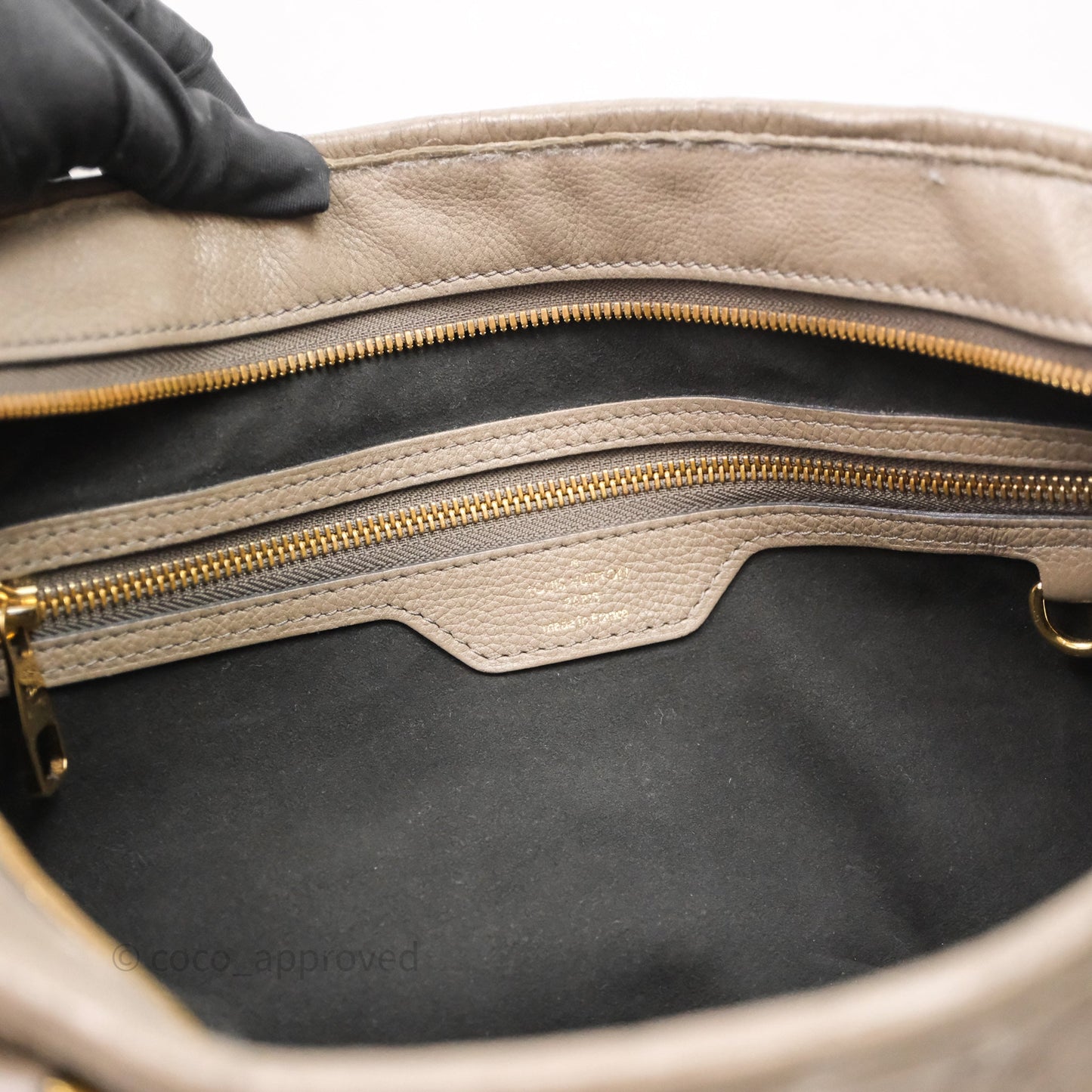 Louis Vuitton Taupe Monogram Stellar PM Bag