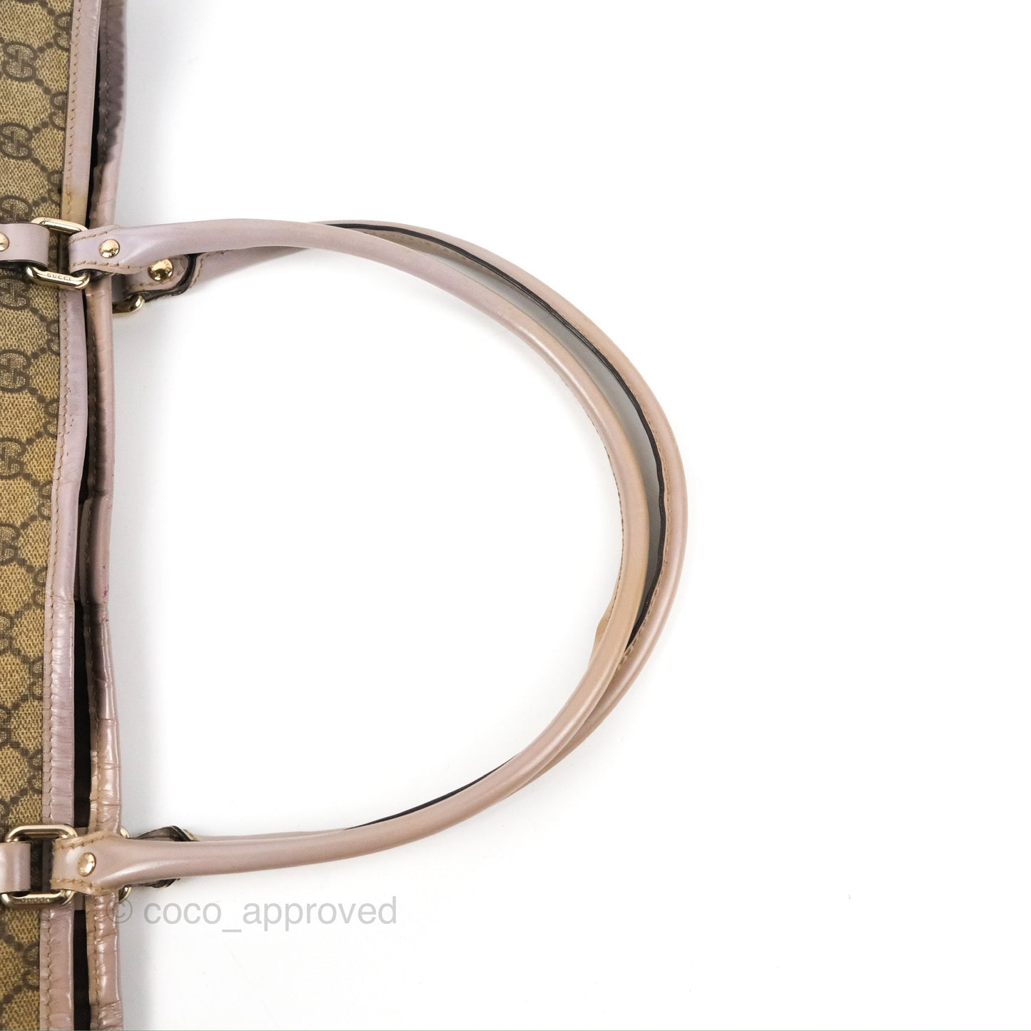 Gucci Joy Tote Bag GG Supreme Print/Patent