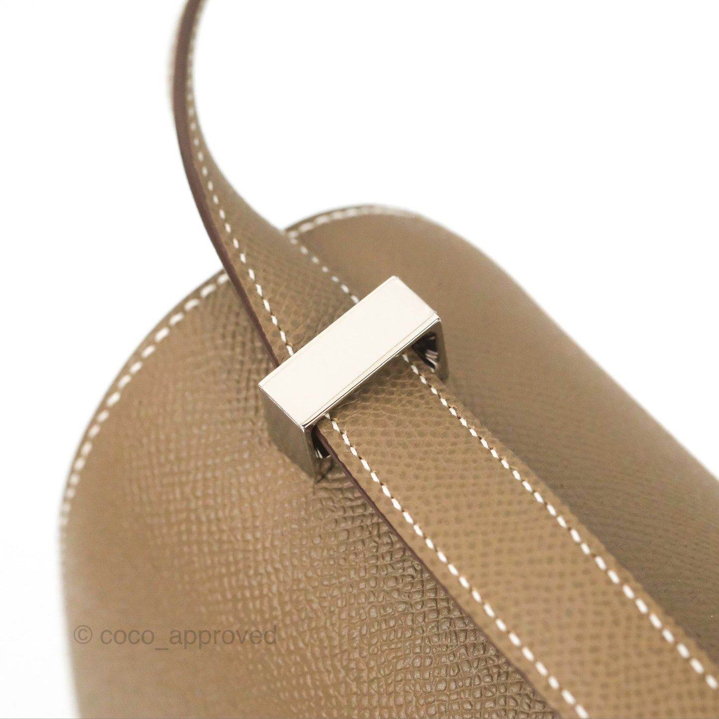 Hermès Constance III 24 Etoupe Epsom Palladium Hardware