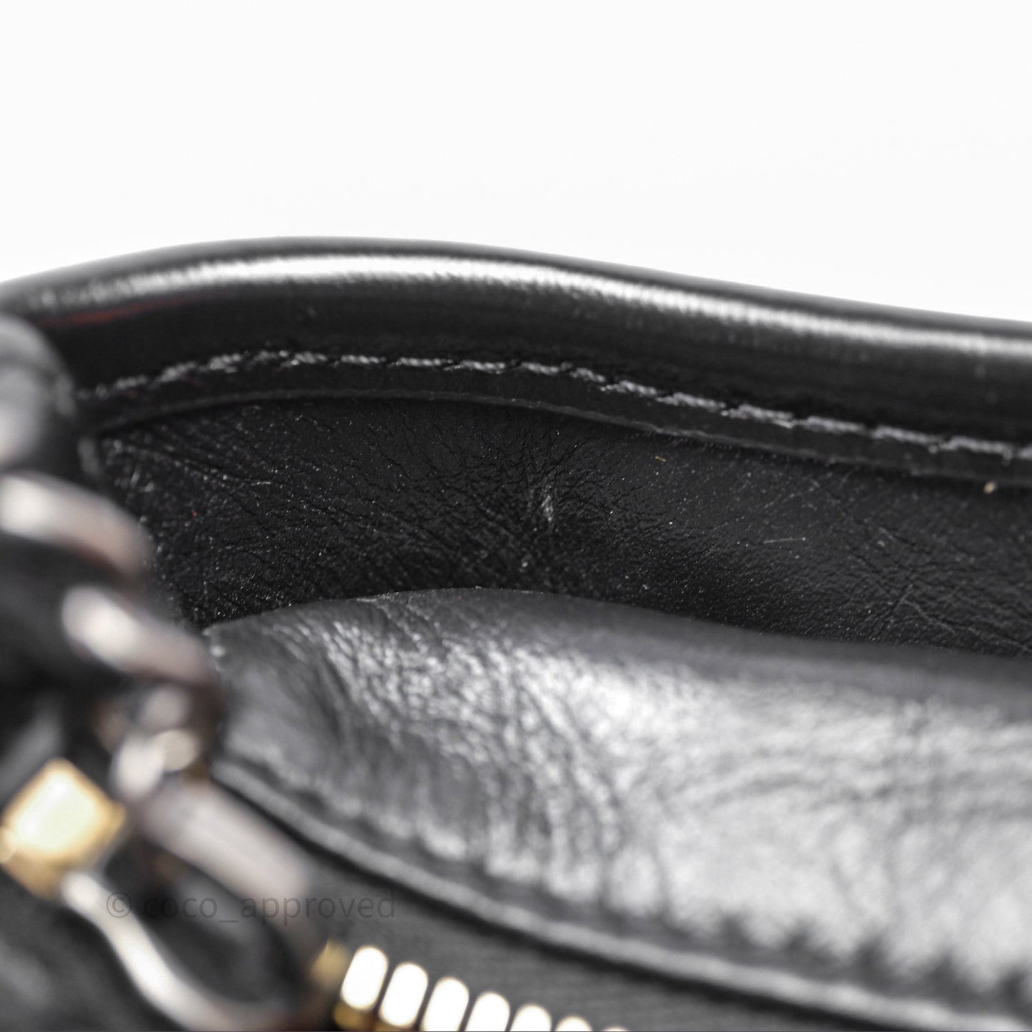 Chanel New Medium Gabrielle Hobo Quilted Black Aged Calfskin