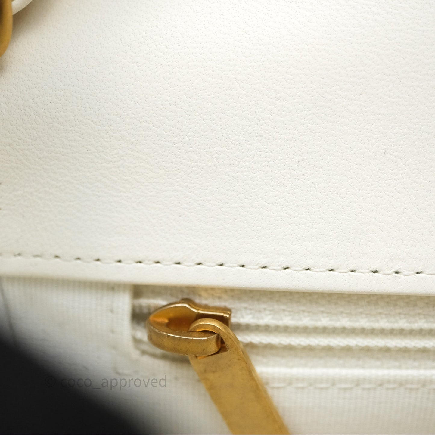 Chanel Casino Chips Chain White Lambskin Flap Bag