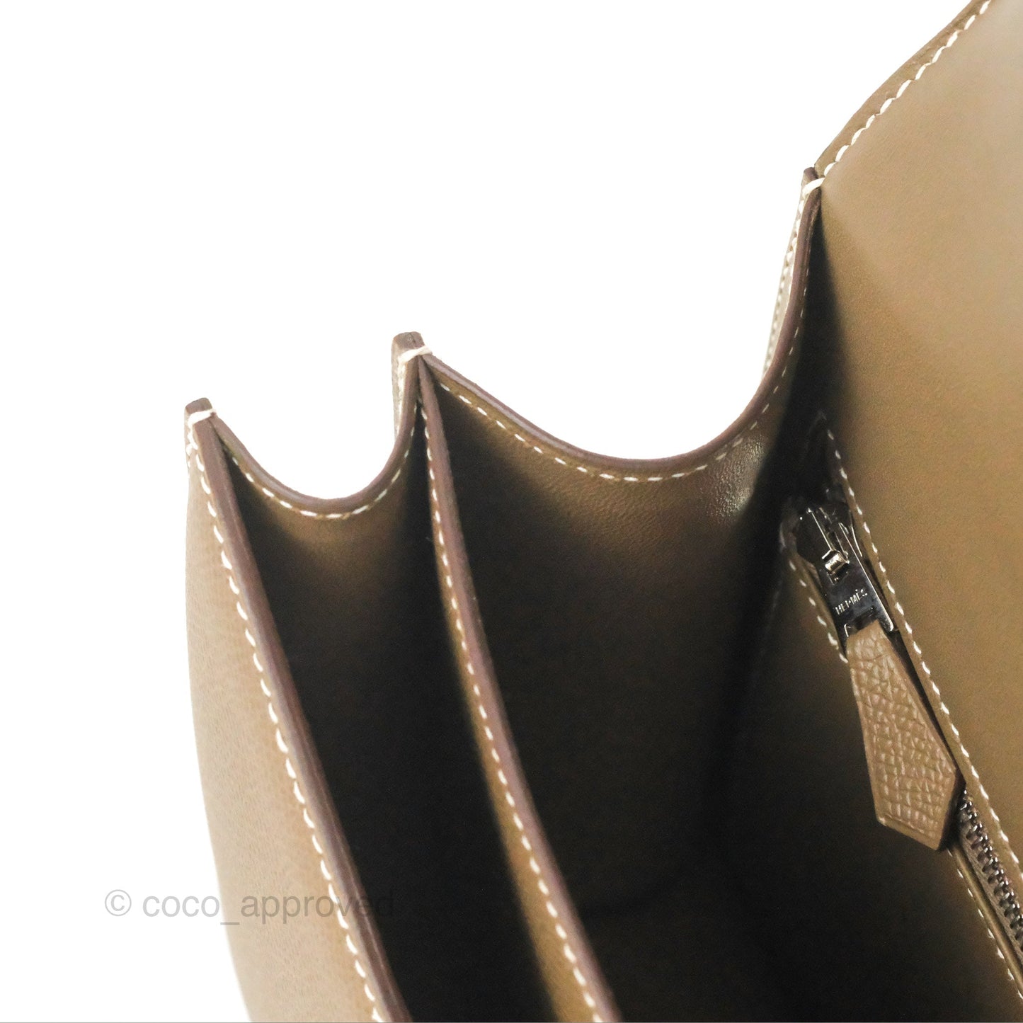 Hermès Constance III 24 Etoupe Epsom Palladium Hardware