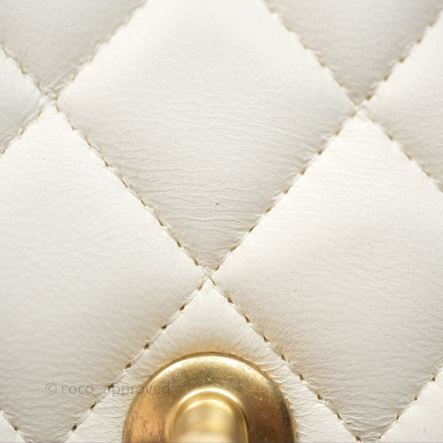 Chanel Casino Chips Chain White Lambskin Flap Bag
