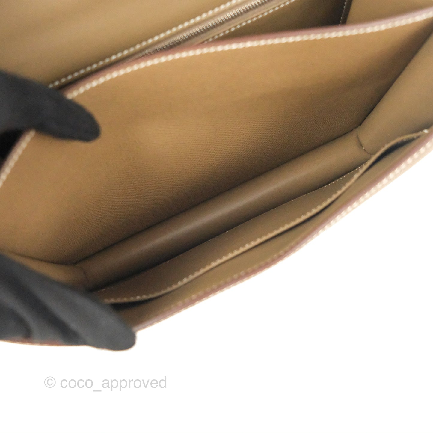 Hermès Constance III 24 Etoupe Epsom Palladium Hardware