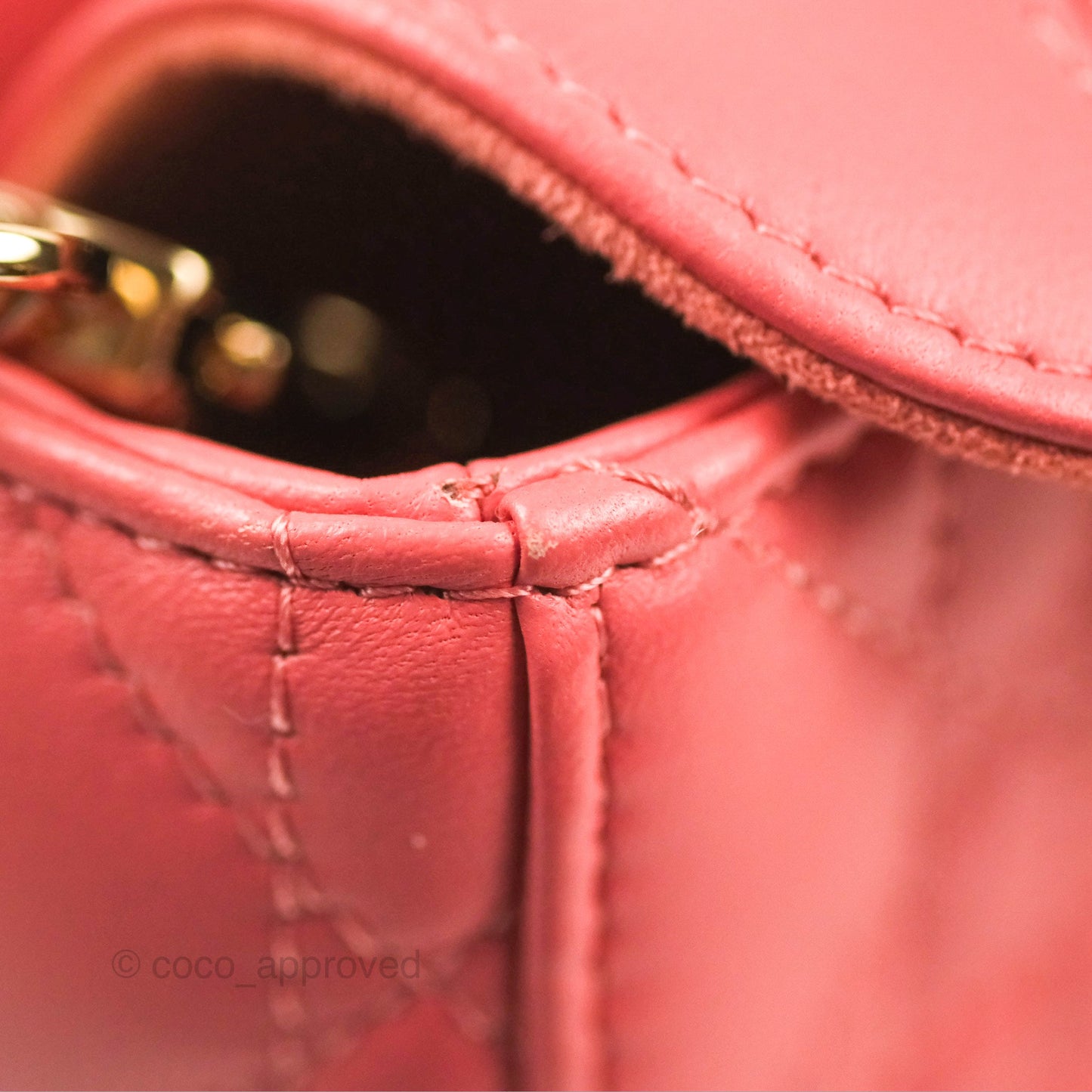 Dior Medium Lady D-Joy Bag Pink Lambskin Cannage