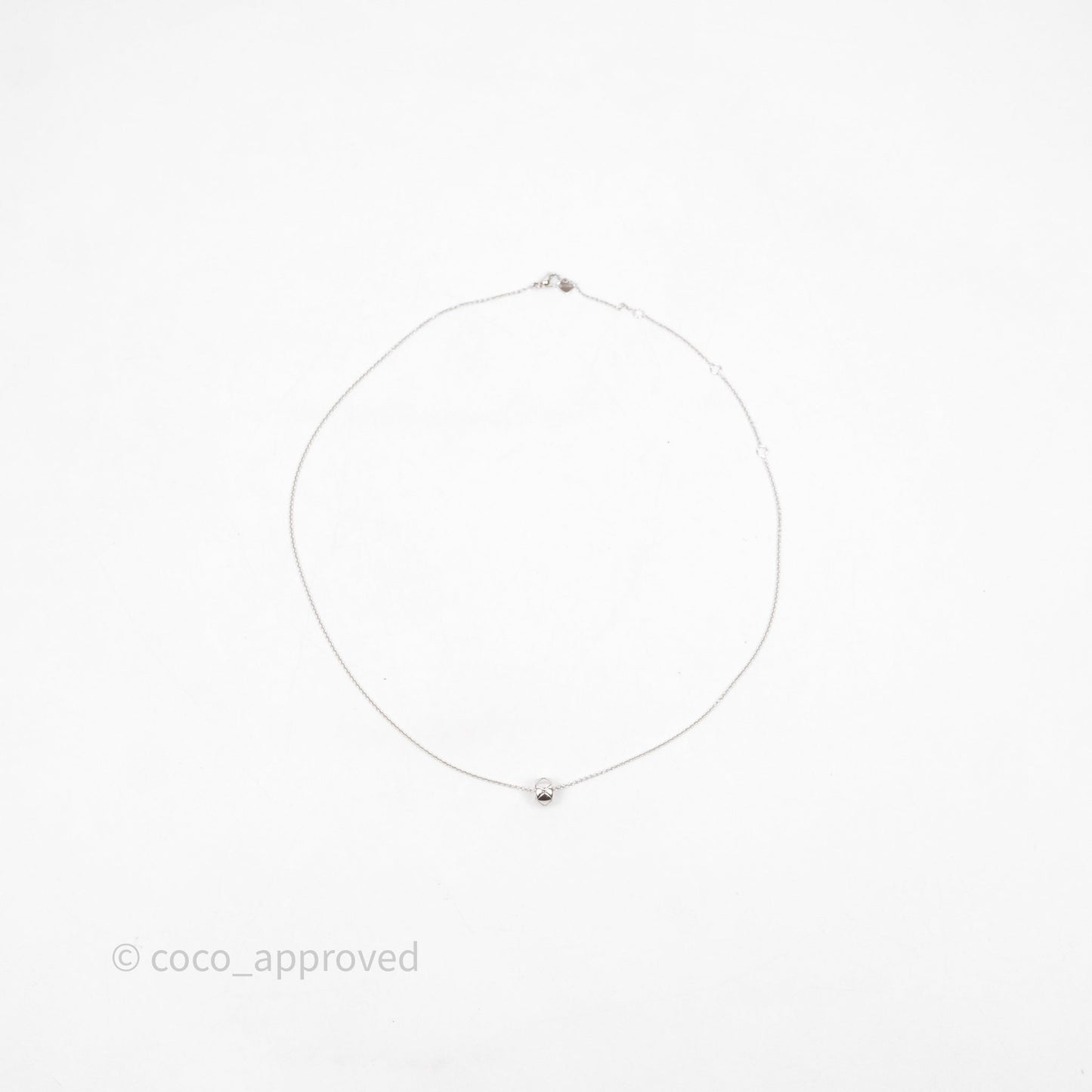 Chanel Coco Crush Necklace 18K White Gold
