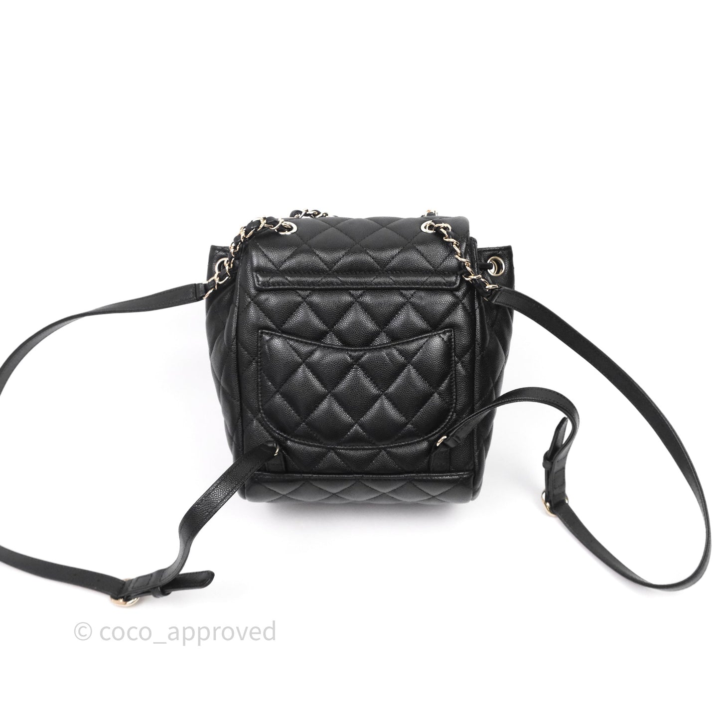 Chanel Urban Spirit Mini Black Caviar Backpack