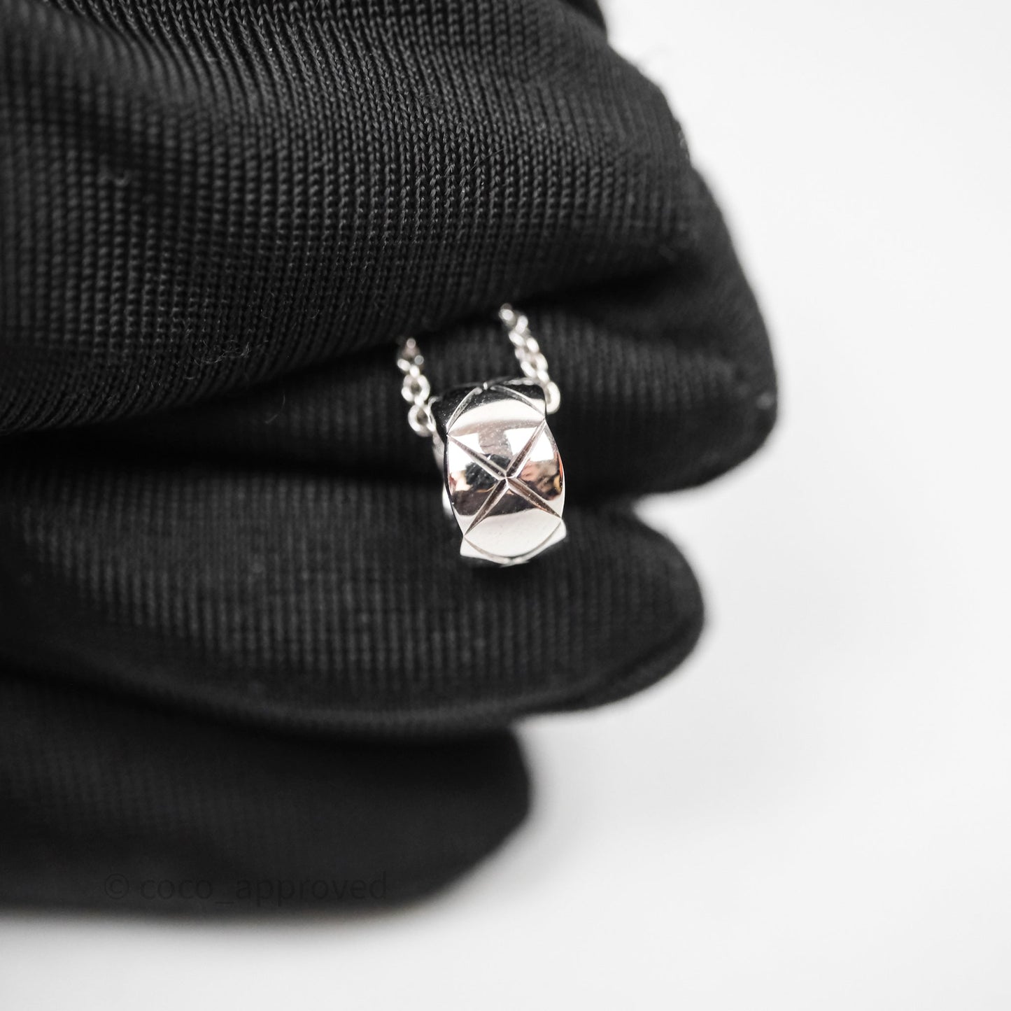 Chanel Coco Crush Necklace 18K White Gold
