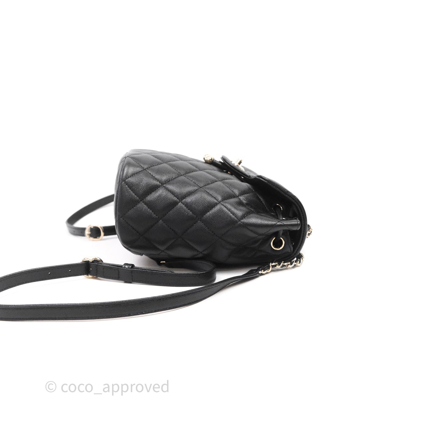 Chanel Urban Spirit Mini Black Caviar Backpack