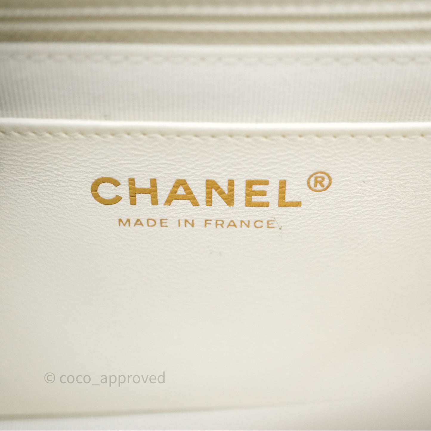 Chanel Casino Chips Chain White Lambskin Flap Bag