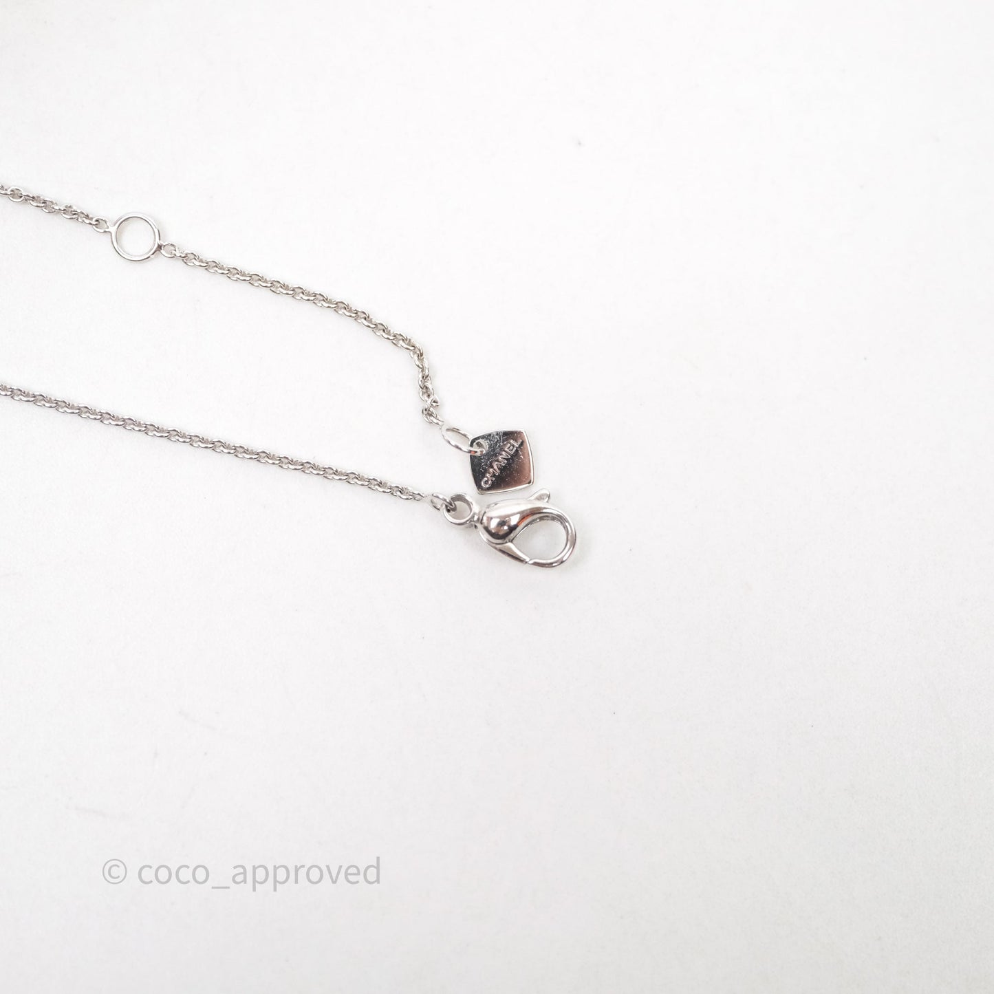 Chanel Coco Crush Necklace 18K White Gold