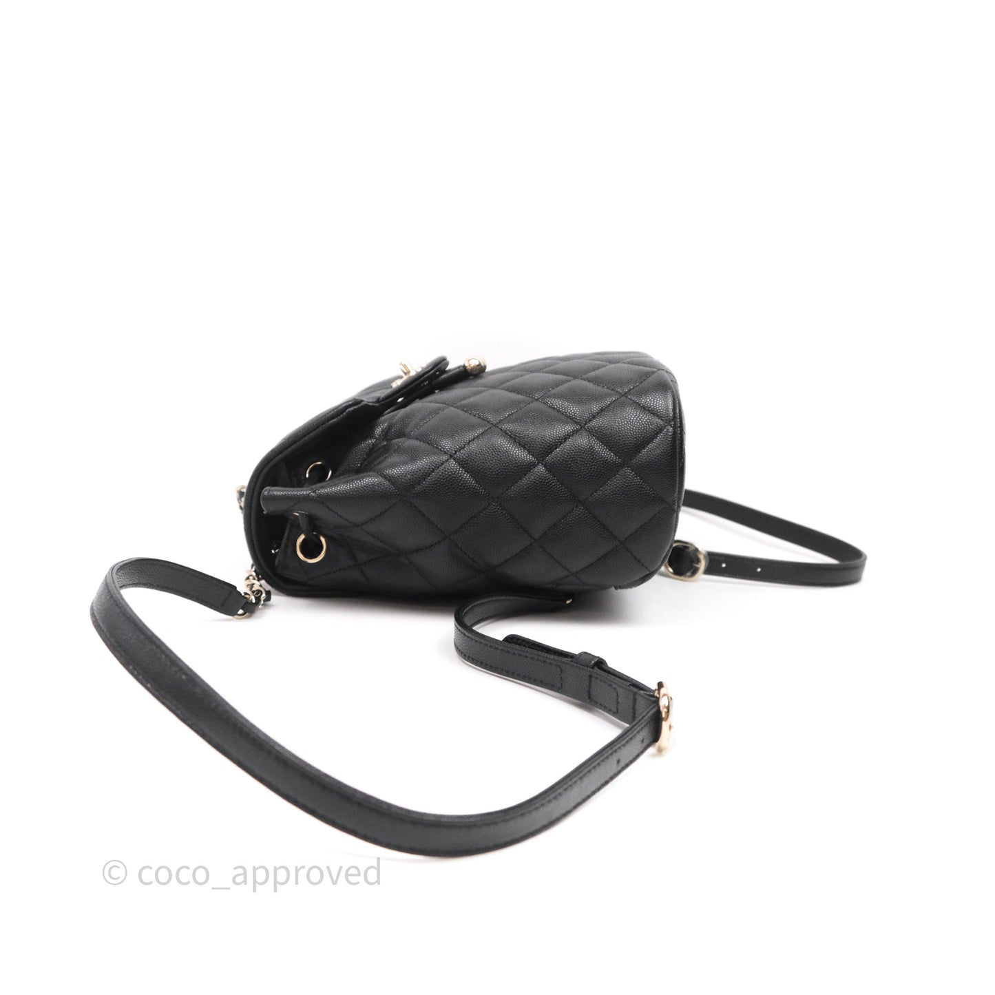 Chanel Urban Spirit Mini Black Caviar Backpack