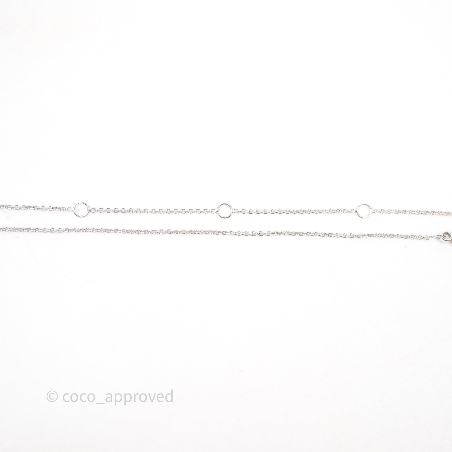 Chanel Coco Crush Necklace 18K White Gold