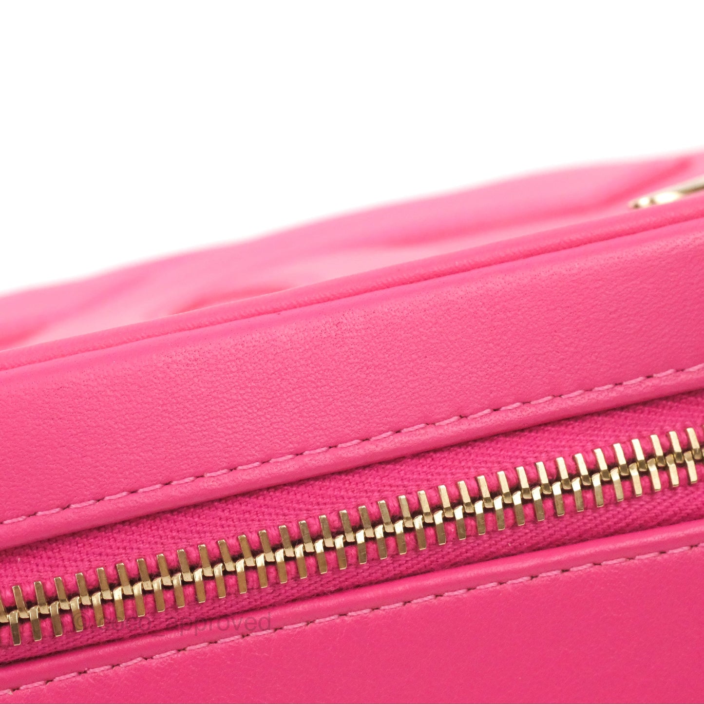 Chanel CC Mania Camera Case Pink Lambskin Gold Hardware