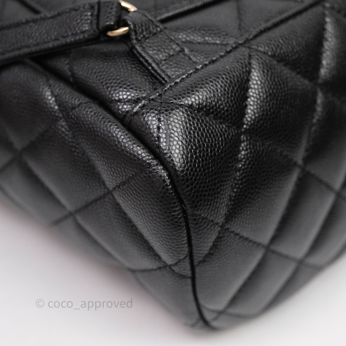 Chanel Urban Spirit Mini Black Caviar Backpack