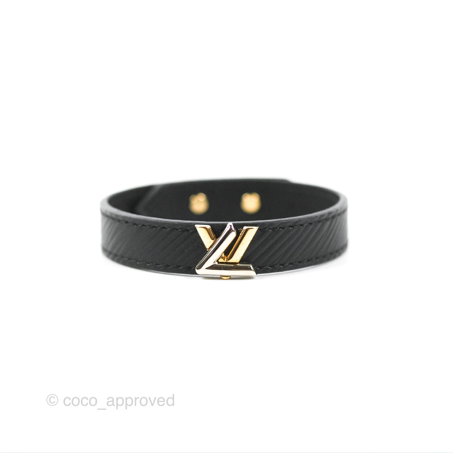 Louis Vuitton Twist Bracelet Black