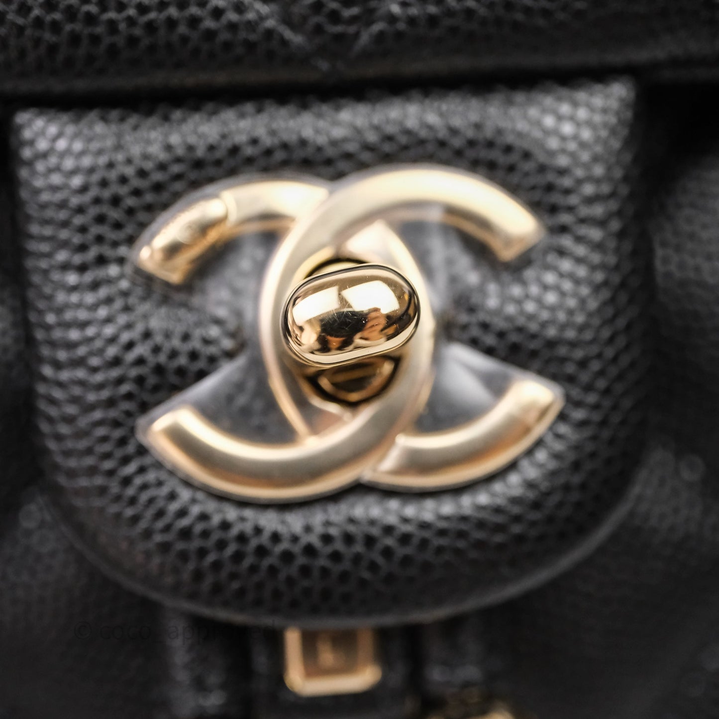 Chanel Urban Spirit Mini Black Caviar Backpack