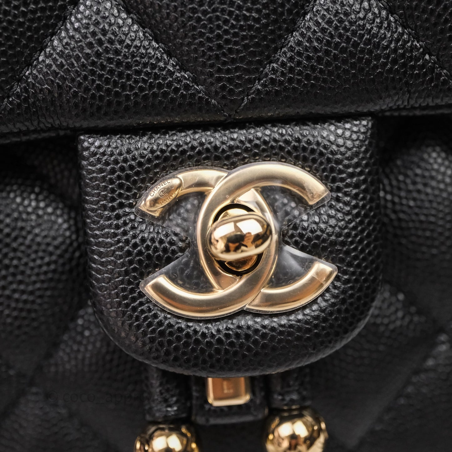 Chanel Urban Spirit Mini Black Caviar Backpack